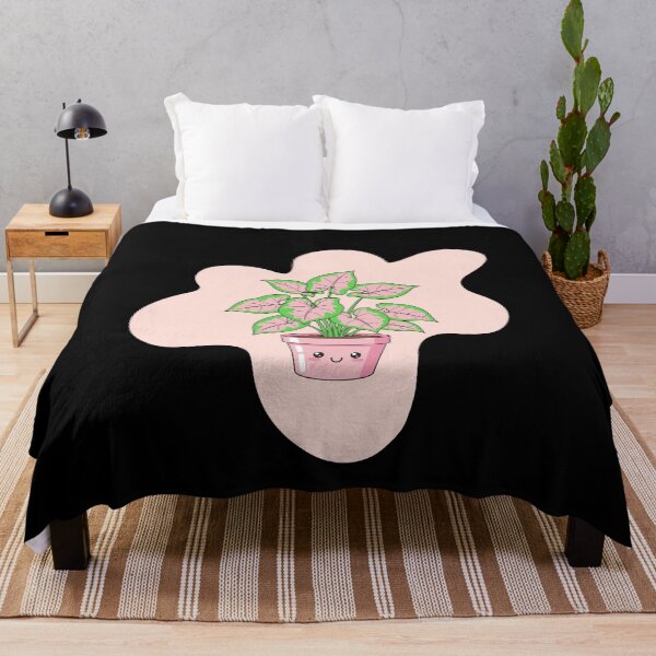 Item preview, Pink Syngonium Plant – Botanical Arrowhead Design designed and sold by ewicraft.