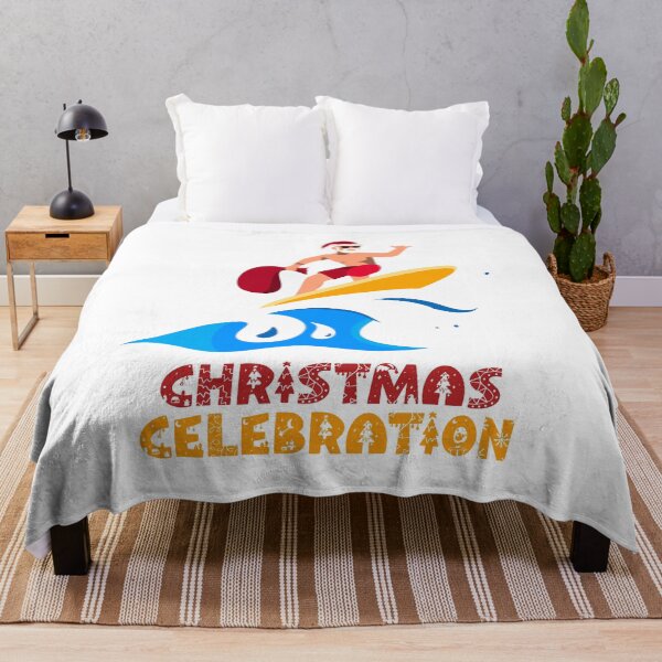 Item preview, Surfing Santa Surfer Christmas Hawaiian designed and sold by stormk10.