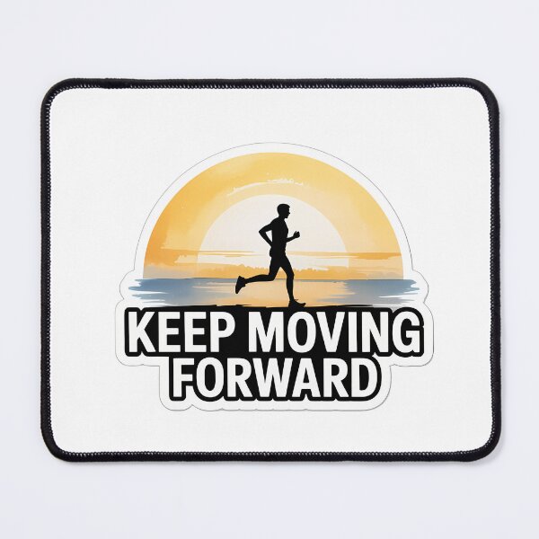 Item preview, Silhouette Runner with Sunrise Text designed and sold by NiftyWrx.
