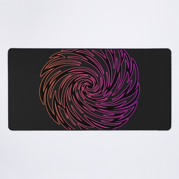 Item preview, Neon Spiral Vortex – Abstract Swirl Pattern designed and sold by Pommes im Bett.
