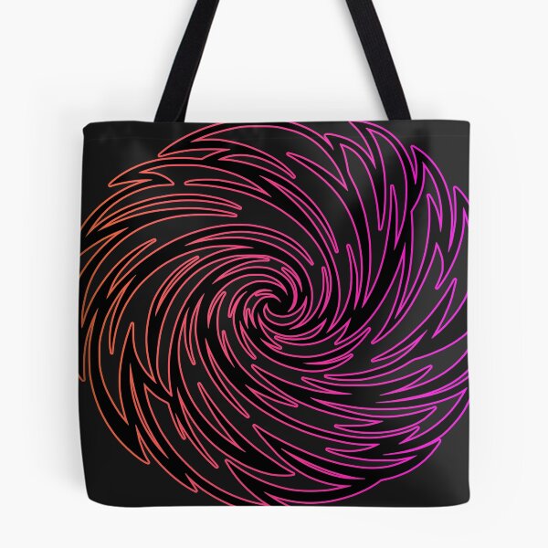 Item preview, Neon Spiral Vortex – Abstract Swirl Pattern designed and sold by Pommes im Bett.