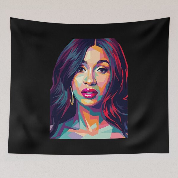 Artikelvorschau, Cardi B Pop Art entworfen und verkauft von Zamziri.