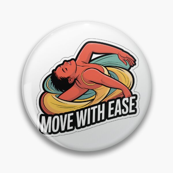 Item preview, Graceful Dancer with 'Move with Ease' Quote designed and sold by NiftyWrx.