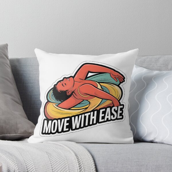 Item preview, Graceful Dancer with 'Move with Ease' Quote designed and sold by NiftyWrx.
