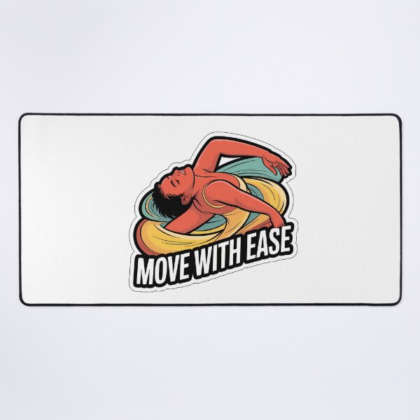 Item preview, Graceful Dancer with 'Move with Ease' Quote designed and sold by NiftyWrx.