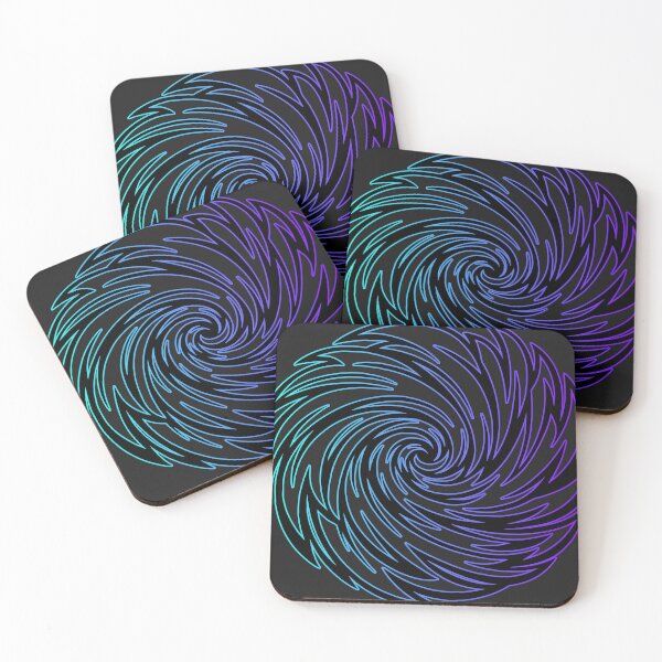 Item preview, Neon Spiral Wave – Abstract Vortex designed and sold by Pommes im Bett.