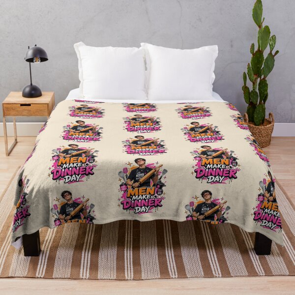 Item preview, Cool King Of Kitchen Men Make Dinner Day designed and sold by CloudyCatArt.