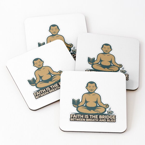 Item preview, Minimalist Yoga Moment with Quote designed and sold by NiftyWrx.