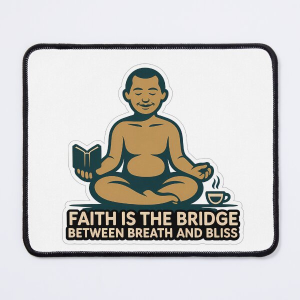 Item preview, Minimalist Yoga Moment with Quote designed and sold by NiftyWrx.