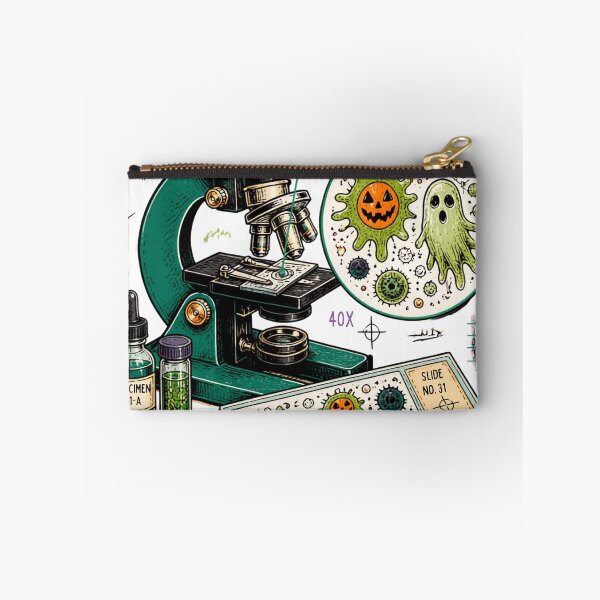 Item preview,  Microscope Mischief – Halloween Pathologist designed and sold by BachoOffBit.