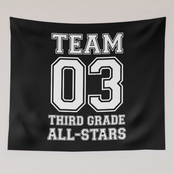 Item preview, Team 0Third Grade All-Stars Back To School Kids designed and sold by Chromatic-Cubes.