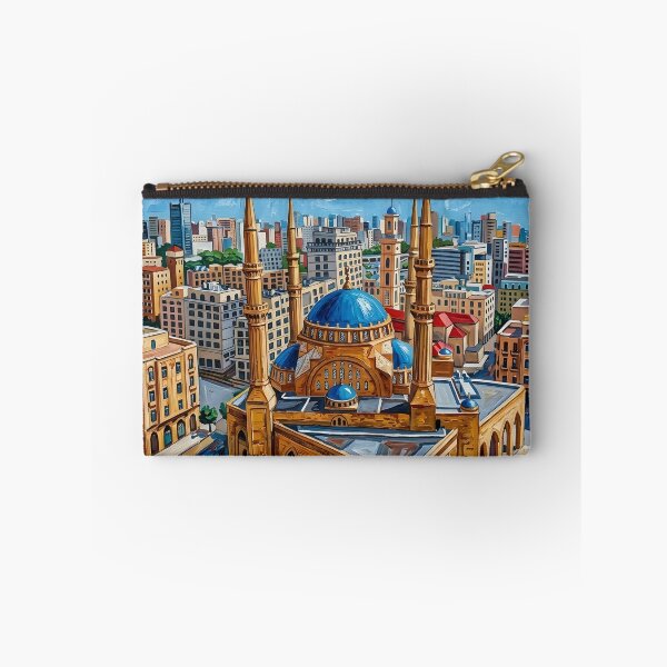 Item preview, Beirut Lebanon Wall Art – Islamic Cityscape designed and sold by POSTERIOCREW.