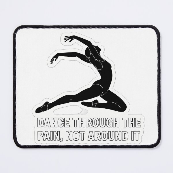 Item preview, Bold Dancer Silhouette with Empowering Quote designed and sold by NiftyWrx.
