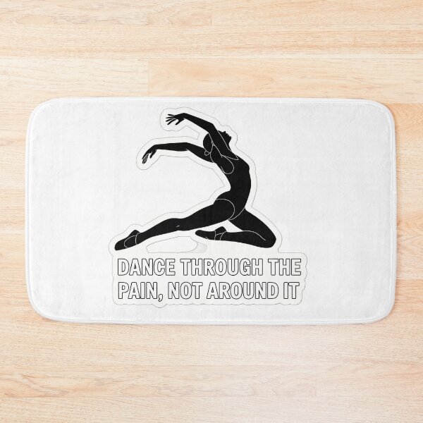 Item preview, Bold Dancer Silhouette with Empowering Quote designed and sold by NiftyWrx.