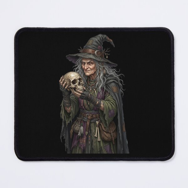 Item preview, Creepy Halloween Witch designed and sold by ReneMM.