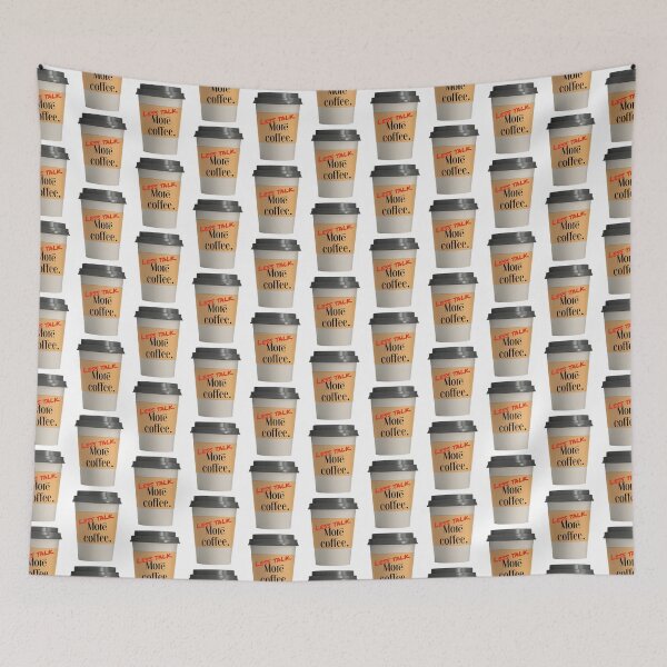 Item preview, less talk more coffee, human made meme designed and sold by GiSilver.