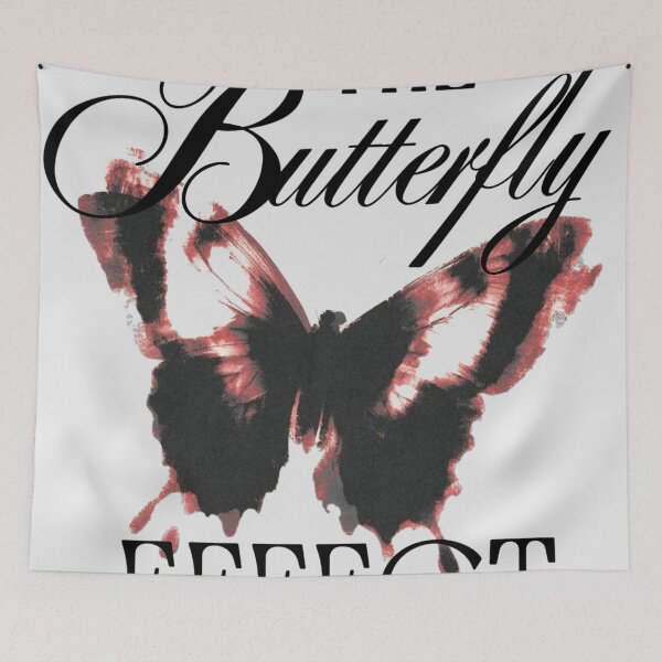 Item preview, The Butterfly Effect Vintage Typography Art designed and sold by Gingergarlic.