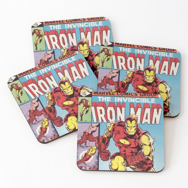 Item preview, Marvel Ironman Comics Comic Book Original Custom Vintage Movie Poster Art designed and sold by Cool Robot Bro..