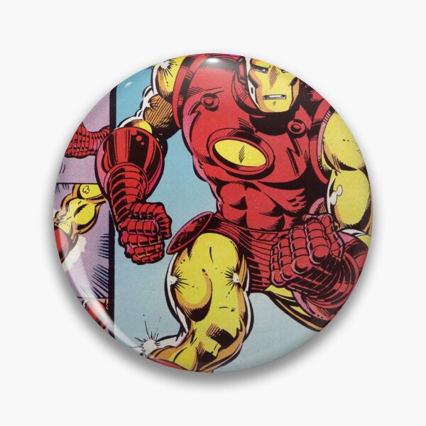 Item preview, Marvel Ironman Comics Comic Book Original Custom Vintage Movie Poster Art designed and sold by Cool Robot Bro..