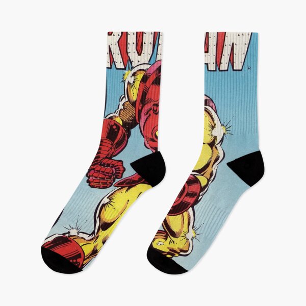 Item preview, Marvel Ironman Comics Comic Book Original Custom Vintage Movie Poster Art designed and sold by Cool Robot Bro..