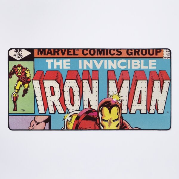 Item preview, Marvel Ironman Comics Comic Book Original Custom Vintage Movie Poster Art designed and sold by Cool Robot Bro..