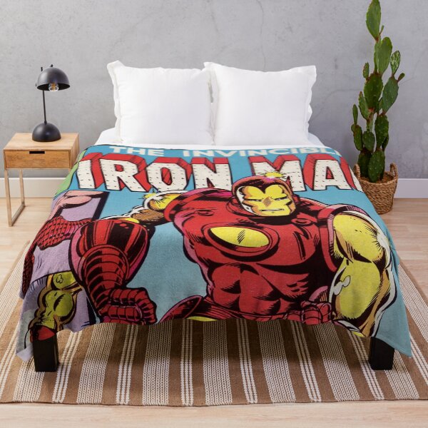 Item preview, Marvel Ironman Comics Comic Book Original Custom Vintage Movie Poster Art designed and sold by Cool Robot Bro..