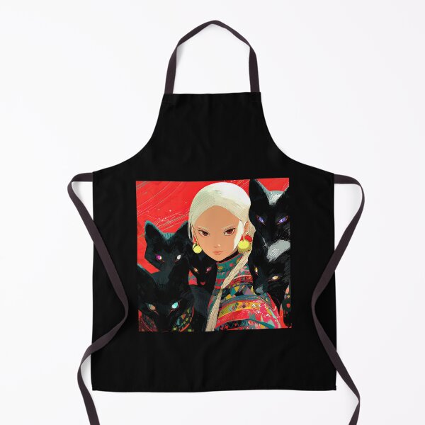 Item preview, Anime Princess With Magical Fox Companions Fantasy Art designed and sold by DEC02.