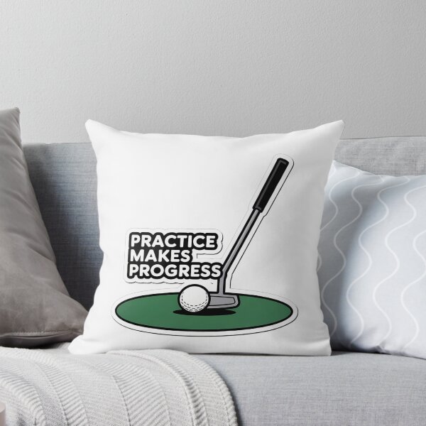 Item preview, Practice Makes Progress Golf designed and sold by NiftyWrx.