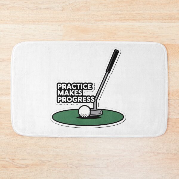 Item preview, Practice Makes Progress Golf designed and sold by NiftyWrx.