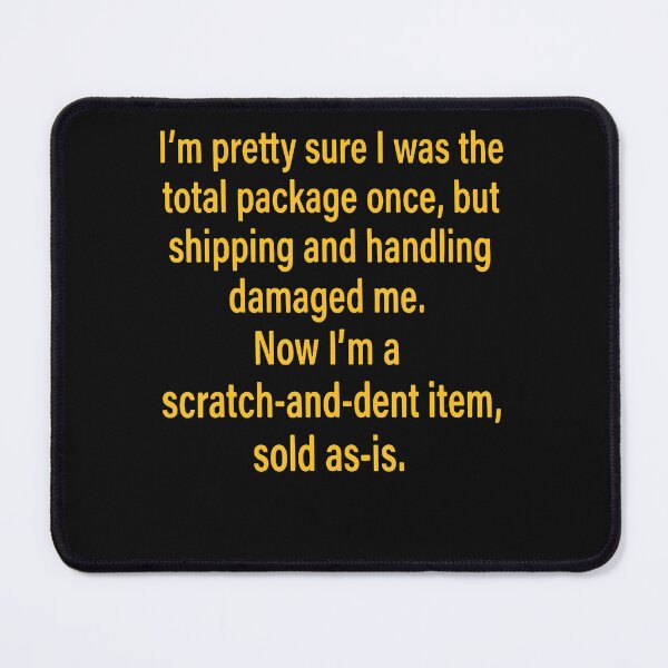 Item preview, Total Package Once Scratch And Dent Item designed and sold by Chromatic-Cubes.