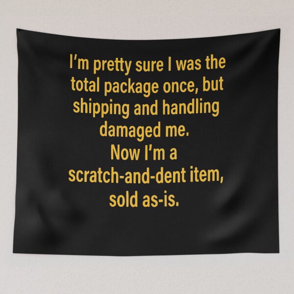 Item preview, Total Package Once Scratch And Dent Item designed and sold by Chromatic-Cubes.