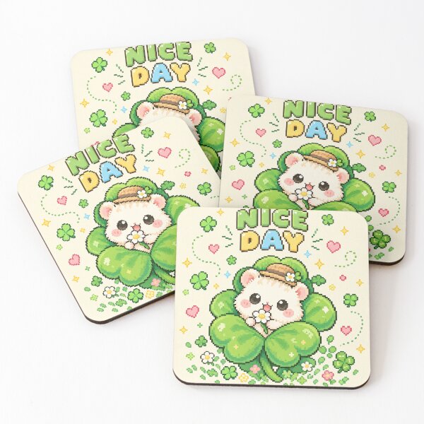 Item preview, Cute Kawaii Hamster Nice Day designed and sold by Pure Craft.