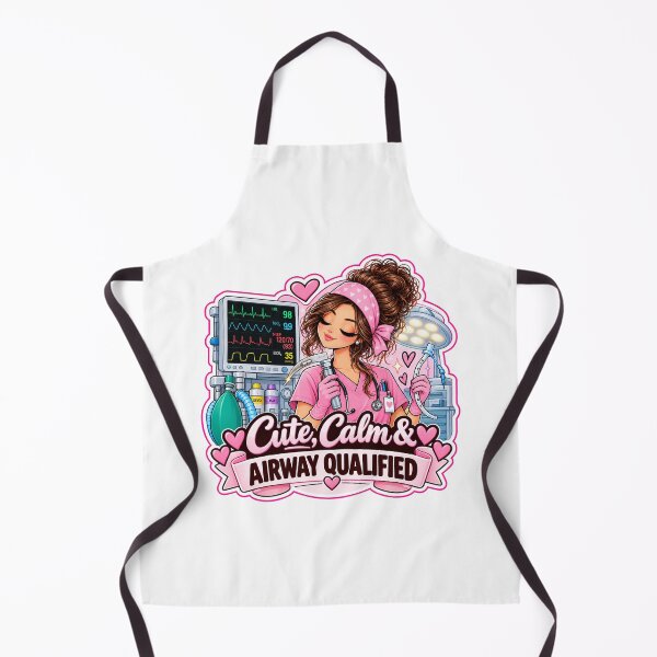 Item preview, Cute Calm & Airway Qualified – Anesthesiologist Gift designed and sold by MaritaSS.