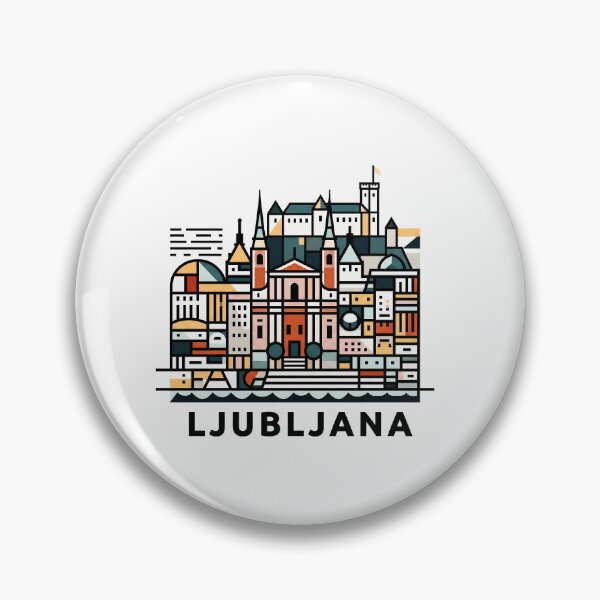 Artikelvorschau, Ljubljana Slowenien Vintage Druck - Ljubljana Drache entworfen und verkauft von OzzFrequency.