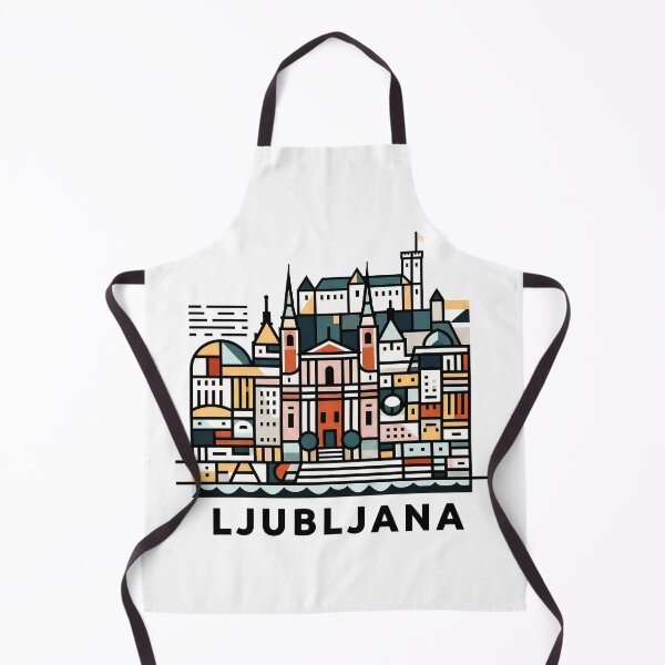 Item preview, Ljubljana Slovenia Vintage Print - Ljubljana Dragon designed and sold by OzzFrequency.