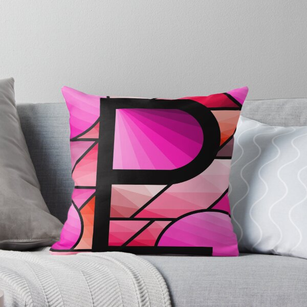 Item preview, Pink Stained Glass Pluto Symbol | Planetary Astrology Art designed and sold by JayMakesTiktok.