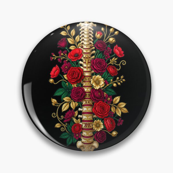 Item preview, Floral Spine Botanical Anatomy Art designed and sold by NovaToons.