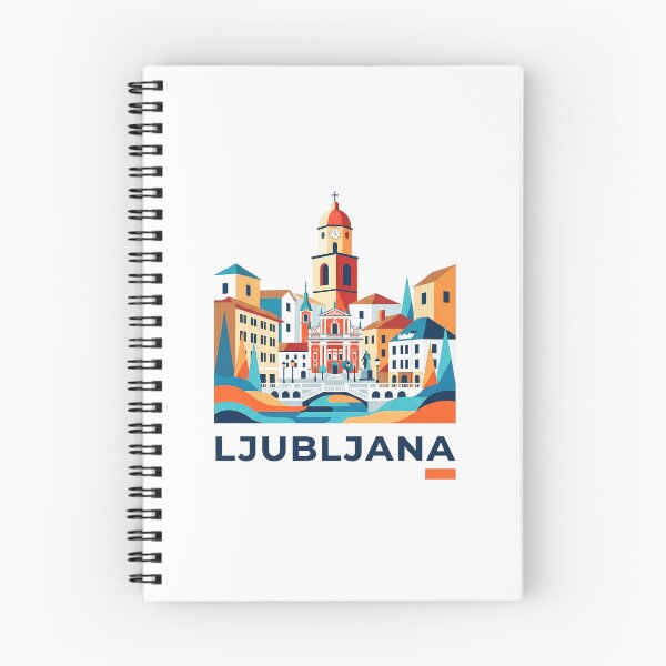 Item preview, Ljubljana Slovenia Vintage Print - Ljubljana Dragon designed and sold by OzzFrequency.