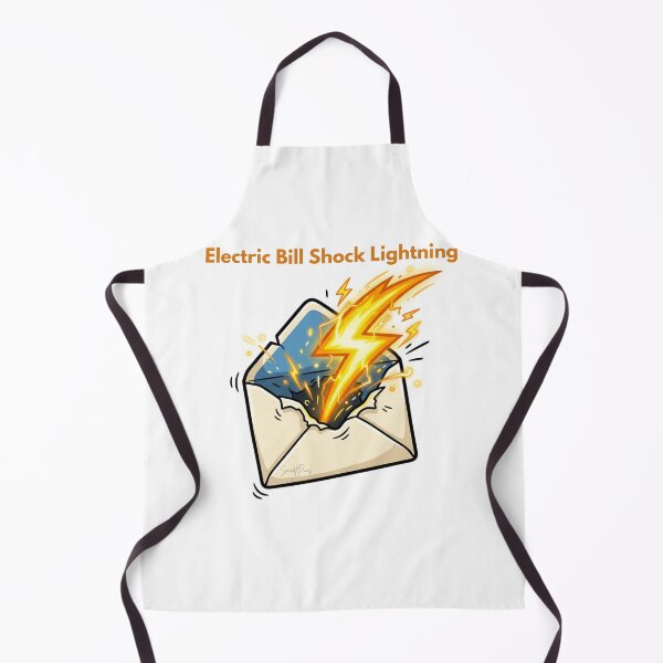 Item preview, Electric Bill Shock Lightning Bolt Mail Envelope Funny Pun designed and sold by SmartPuns.