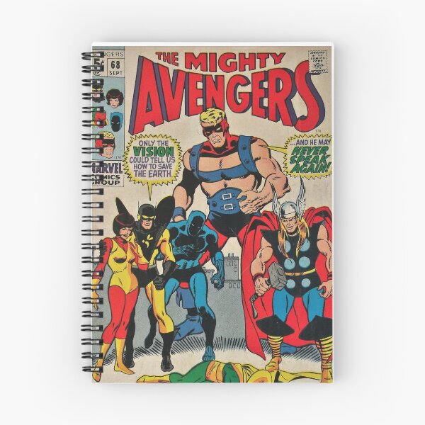 Item preview, Marvel Mighty Avengers Comics Comic Book Original Custom Vintage Movie Poster Art designed and sold by Cool Robot Bro..