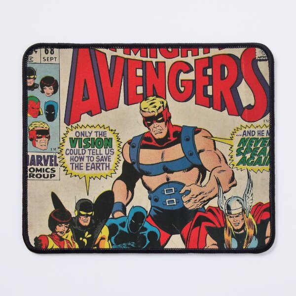 Item preview, Marvel Mighty Avengers Comics Comic Book Original Custom Vintage Movie Poster Art designed and sold by Cool Robot Bro..