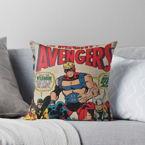 Item preview, Marvel Mighty Avengers Comics Comic Book Original Custom Vintage Movie Poster Art designed and sold by Cool Robot Bro..