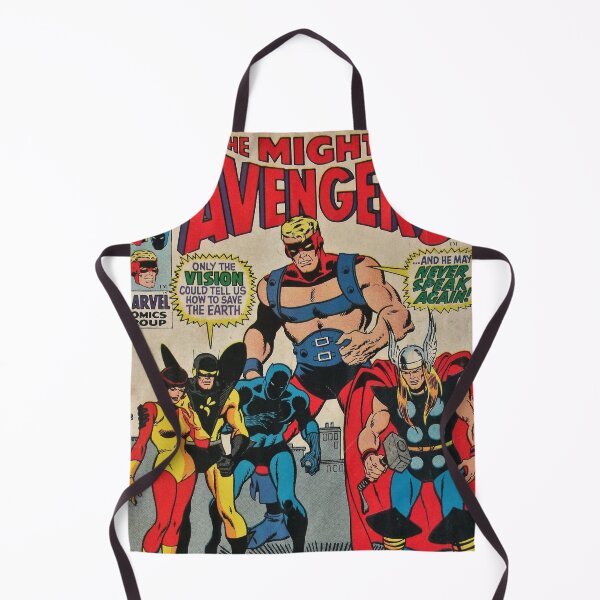 Item preview, Marvel Mighty Avengers Comics Comic Book Original Custom Vintage Movie Poster Art designed and sold by Cool Robot Bro..