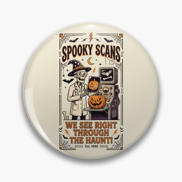 Item preview, Spooky scans - We see right through the haunt - Halloween for radiologists designed and sold by ParadoxParadox.