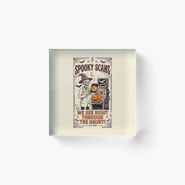 Item preview, Spooky scans - We see right through the haunt - Halloween for radiologists designed and sold by ParadoxParadox.