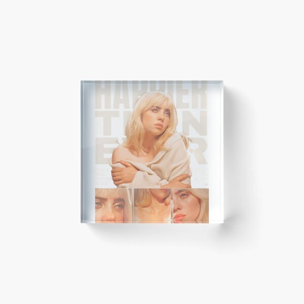 Item preview, Billie happier than ever music T-shirt  designed and sold by UrbanLayers.