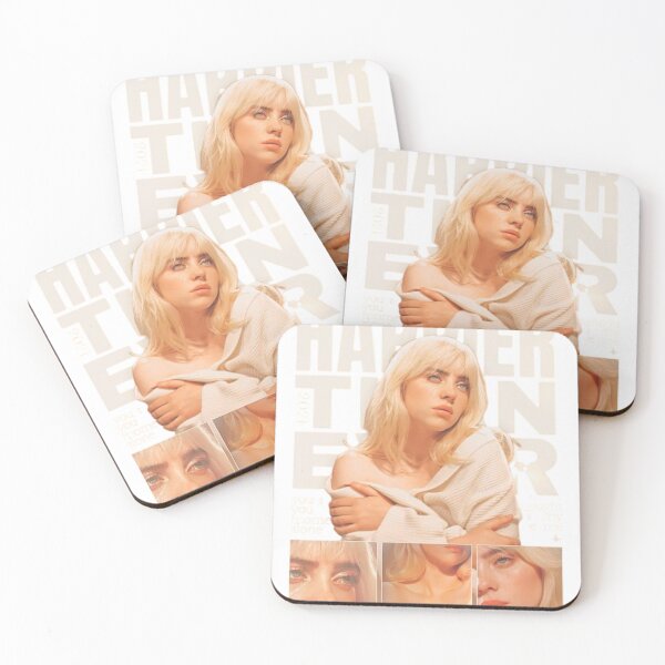 Item preview, Billie happier than ever music T-shirt  designed and sold by UrbanLayers.
