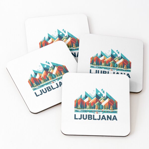 Item preview, Ljubljana Slovenia Vintage Print - Ljubljana Dragon designed and sold by OzzFrequency.