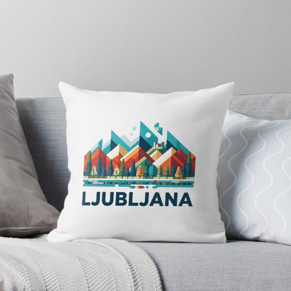 Item preview, Ljubljana Slovenia Vintage Print - Ljubljana Dragon designed and sold by OzzFrequency.