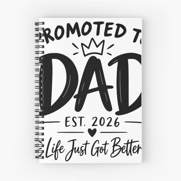Item preview, Promoted To Dad | New Dad | First Time Dad | Dad Est 2026 | Proud Dad | Fatherhood | New Father | Dad Life designed and sold by TeeVerse27.